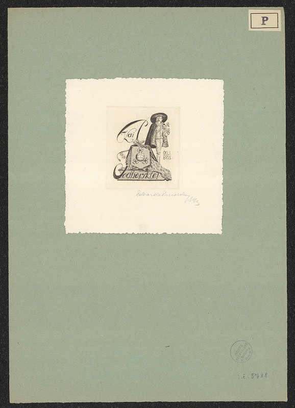 Edwarda Przeorska – Exlibris Kai Podhorskiej 