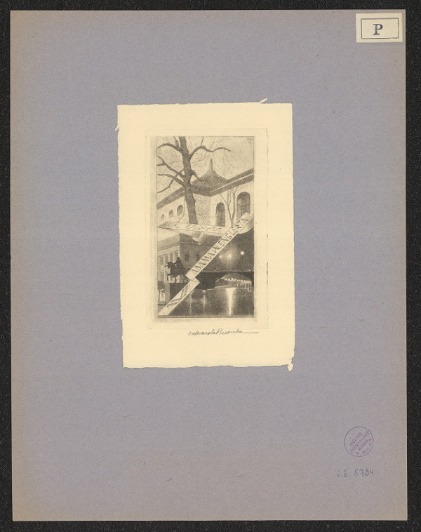 Edwarda Przeorska – Exlibris Adama W. Englerta 