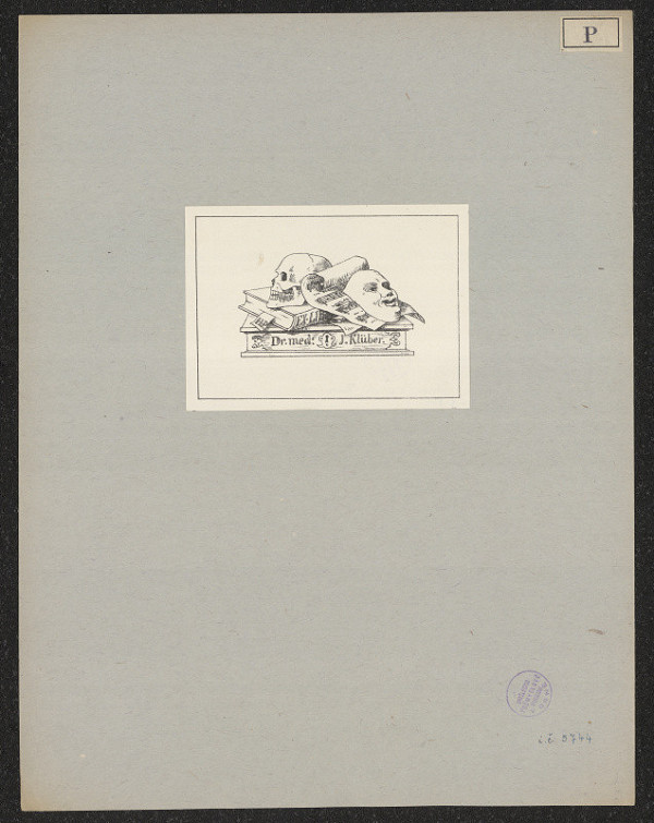 Hans Probst – Dr. med. J. Klüber 