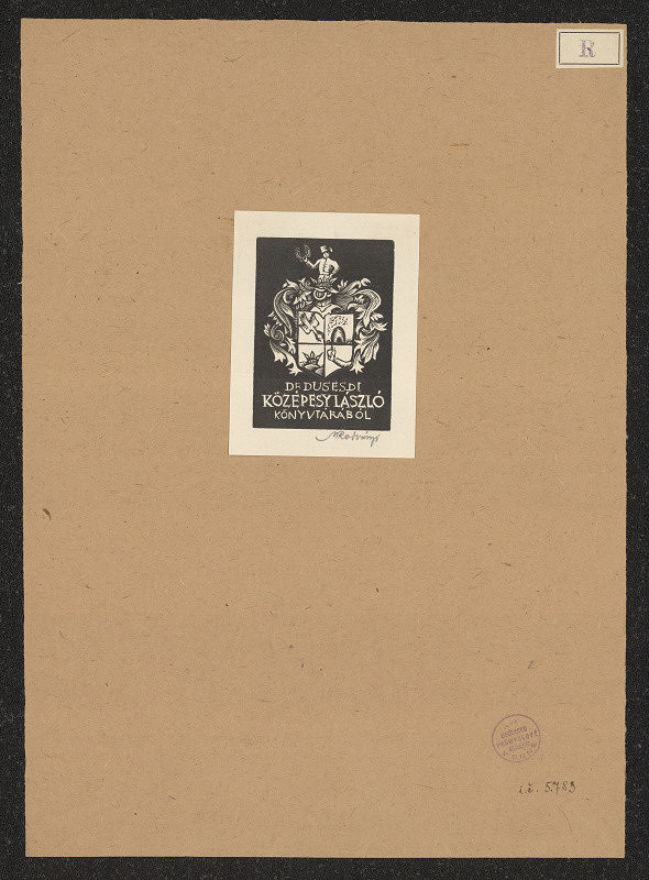 Károly Román (Radványi) – Középesy Lászlo Könyvtárából 