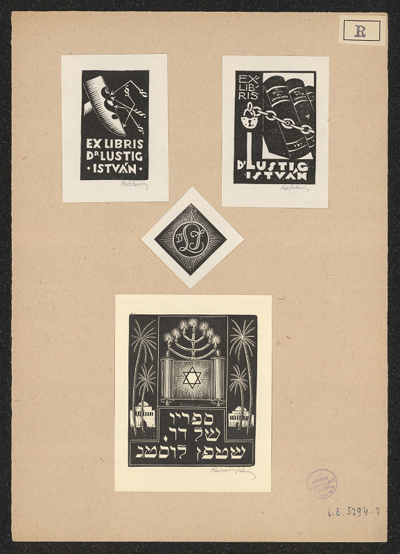 Károly Román (Radványi) – Dr. Lustig István (hebr.) 