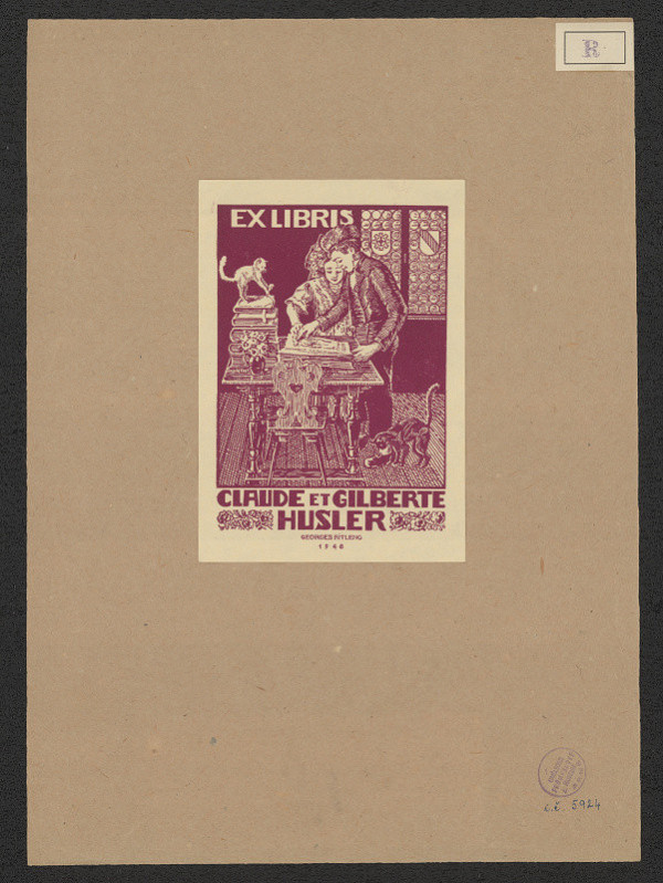 Georges Ritleng – Claude et Gilberte Husler 