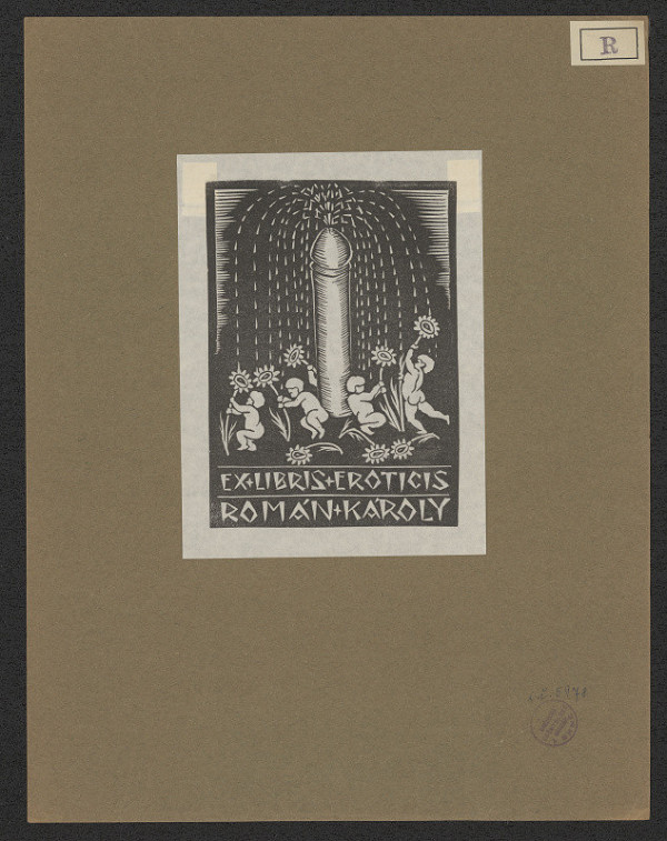 Károly Román (Radványi) – Exlibris + eroticis 