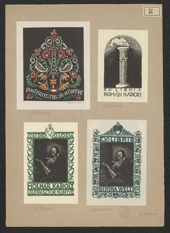 Károly Román (Radványi) – Bertha Welt 