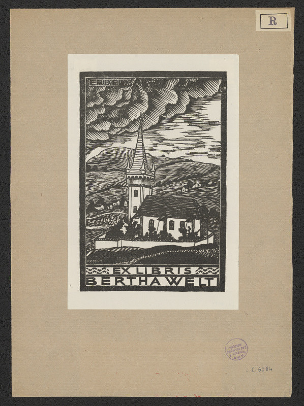 Károly Román (Radványi) – Bertha Welt 