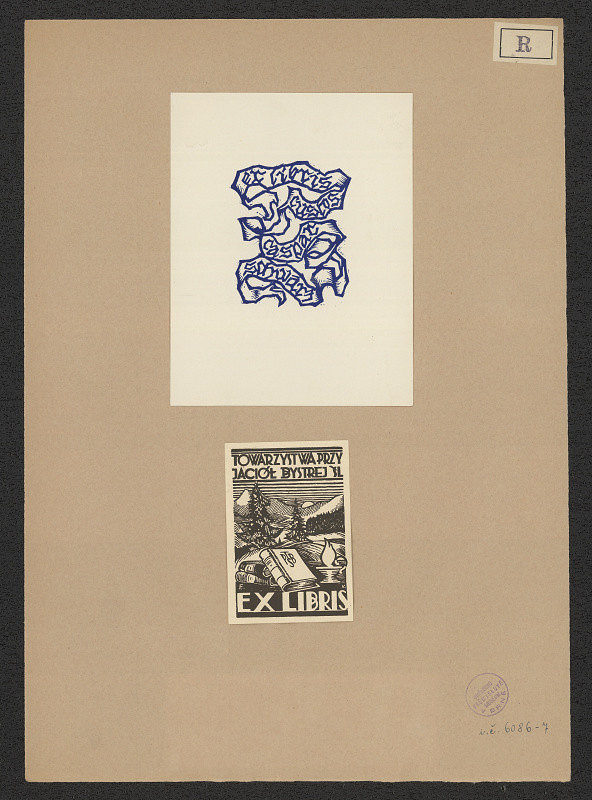 Edith Romani-Lutz – Ex libris Custos Caspar Schwarz 