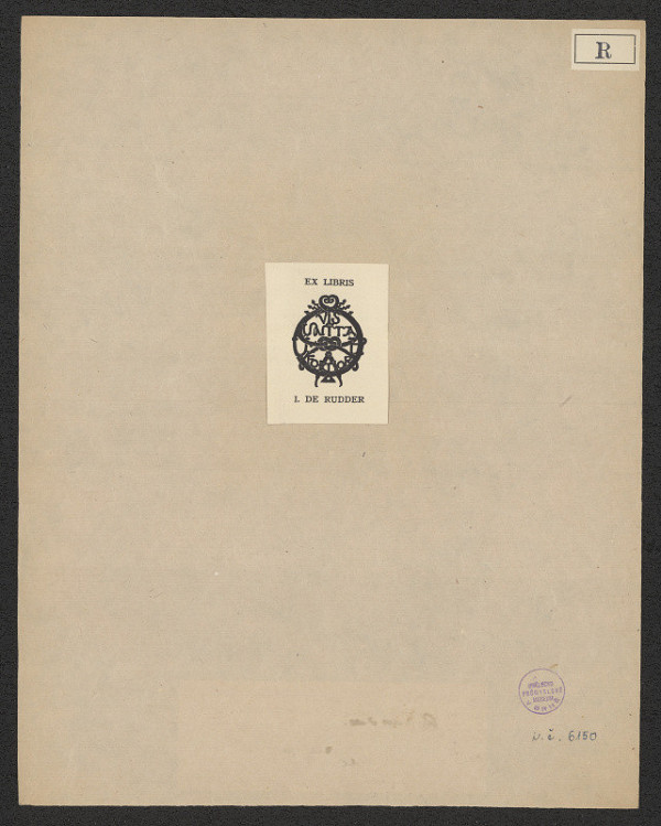 I. Rudder – I. de Rudder (Isidore) 