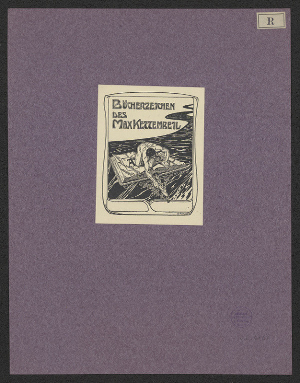 Karl Rumpel – Bücherzeichen des Max Kettembeil 