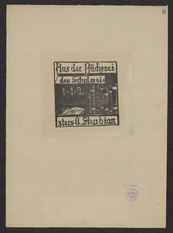 Skubian – Aus der Bücherei des Schulmeisters O. Skubian 