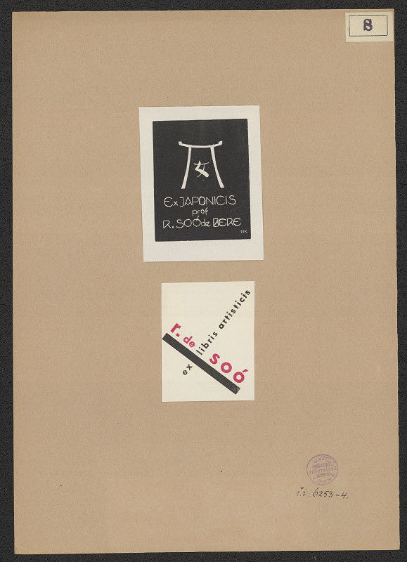 R. Soó de Bere – Artisticis R. Soó 