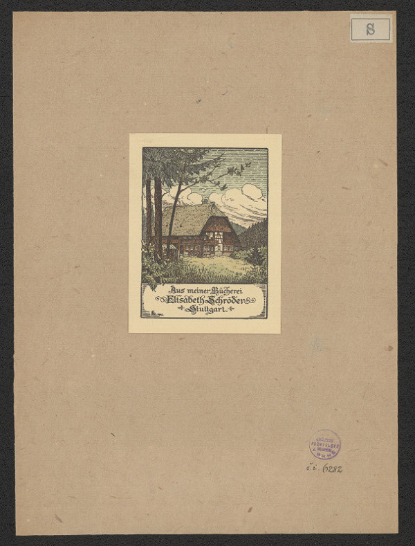 Adolf Stathman – Aus meiner Bücherei Elisabeth Schröder 