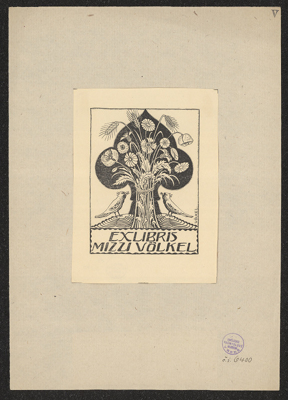 J. (Josef) Völkel – Mizzi Völkel 