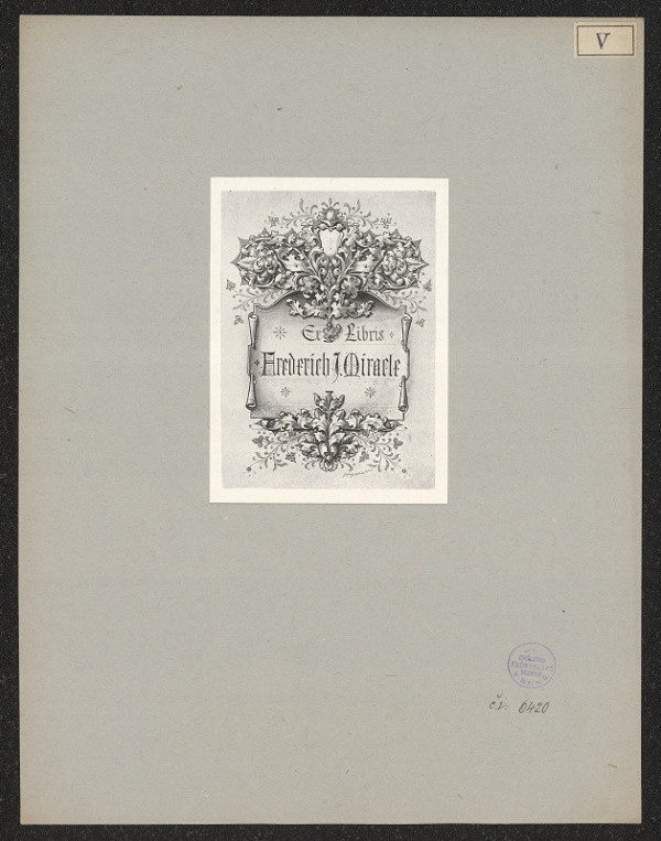 John Knox Vinycomb – Frederich J. Miracle 