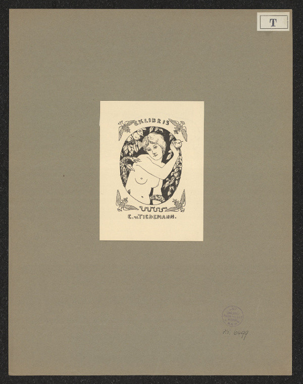 Ernst von Tiedemann – E. v. Tiedemann 