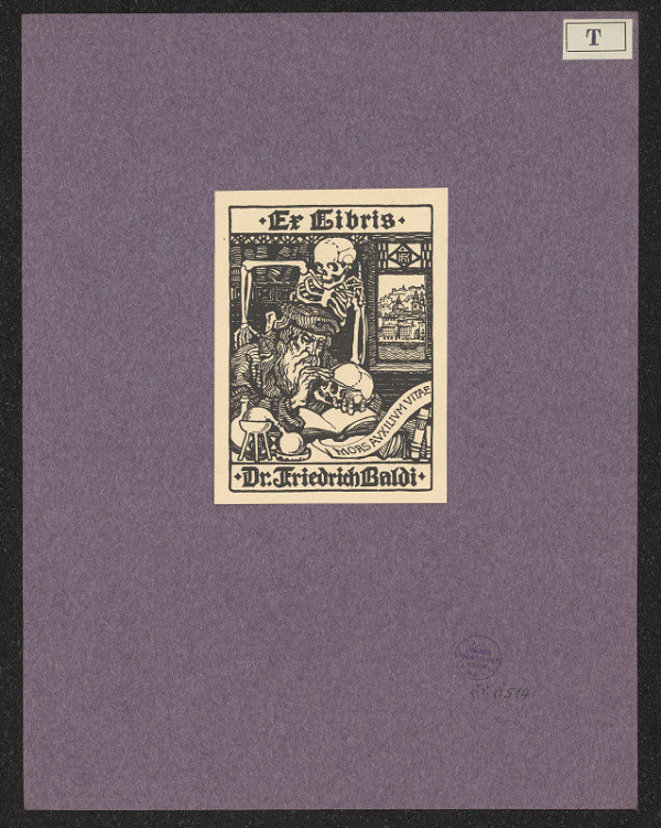 signatura hK – Dr. Friedrich Baldi 