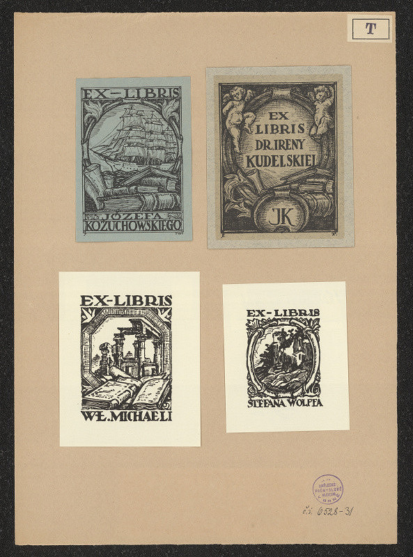 Józef Tom – Ex-libris Stefana Wolffa 