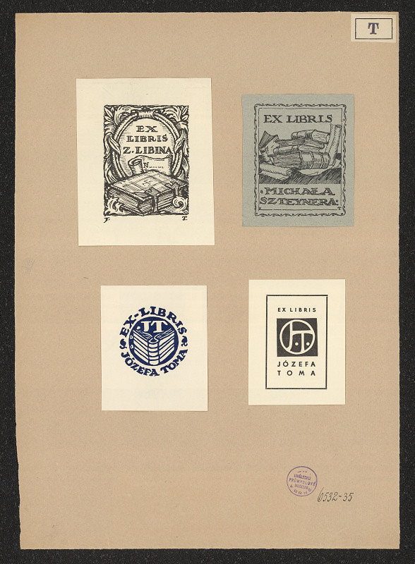 Józef Tom – Ex-libris Józefa Toma 