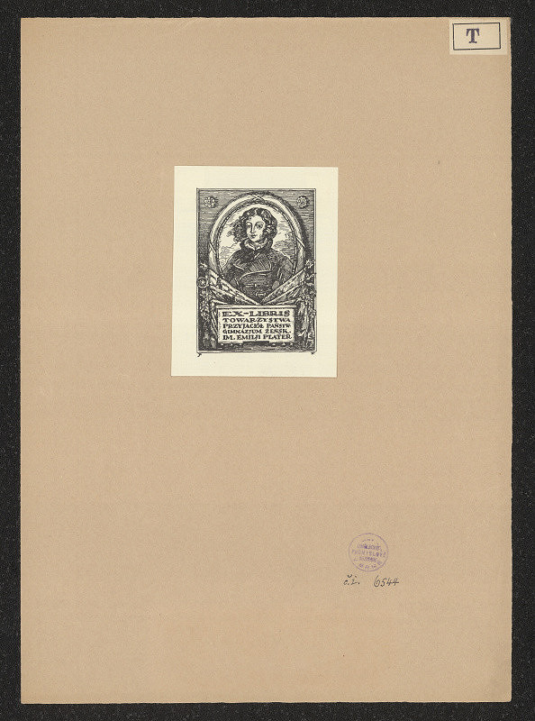 Józef Tom – Ex-libris Towarzystwa 