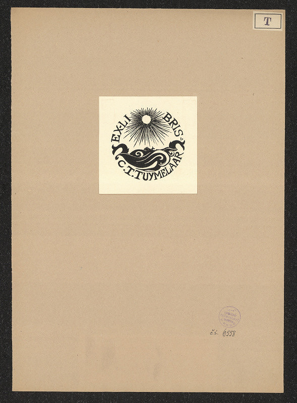 C. T. Tuymelaar – Ex libris C. T. Tuymelaar 