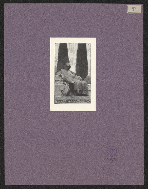 Osvald Toroczkai – Ex libris Nagy József 