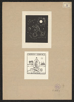 Endre Vadász – Ex libris Bencze László 