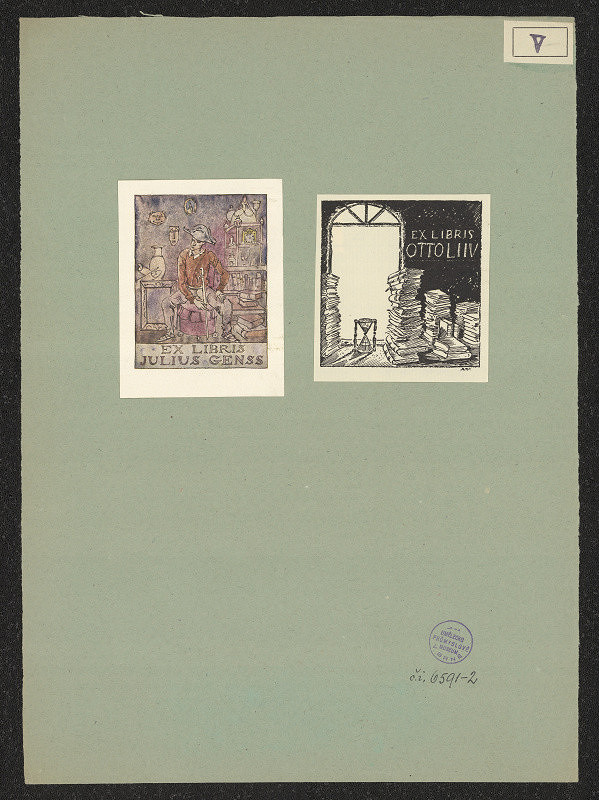 Ado Vabbe – Ex libris Otto Liiv 