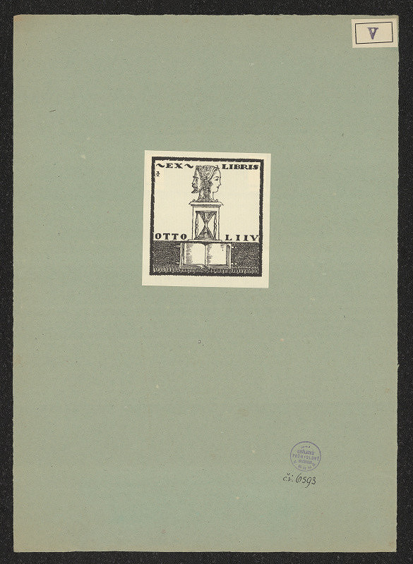 Ado Vabbe – Ex libris Otto Liiv 