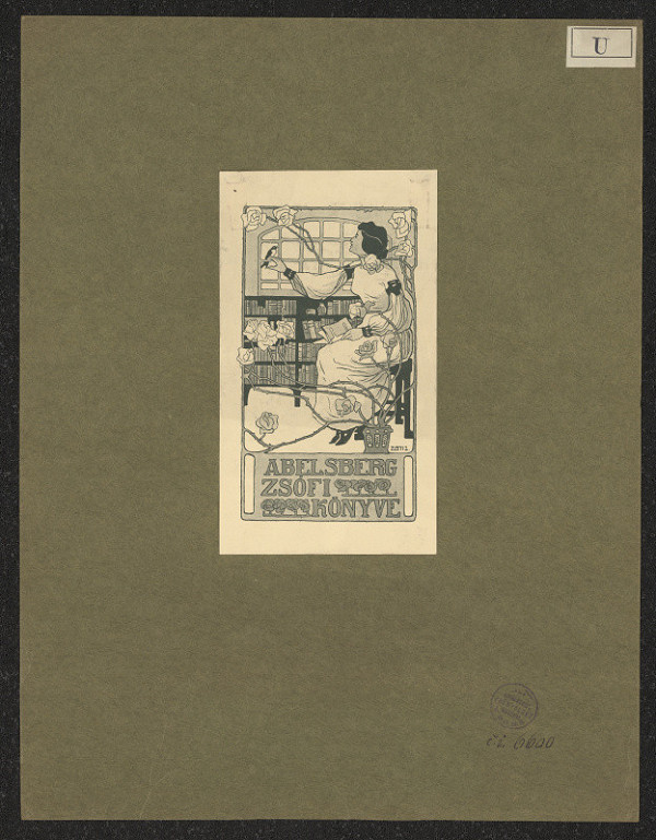 Marie Undi – Ex libris Abelsberg Zsófi 