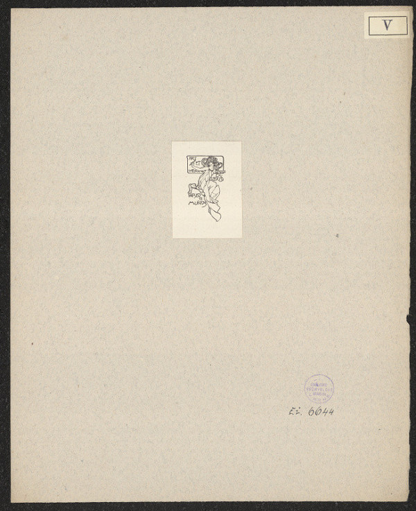 E. Varela – Ex libris Pablo G. Muňoz 