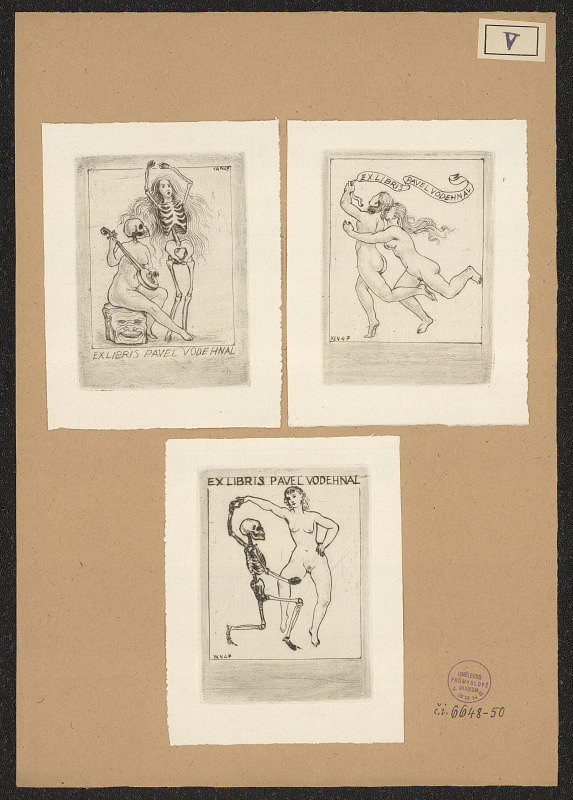 Enrico Vannuccini – Ex libris Pavel Vodehnal 