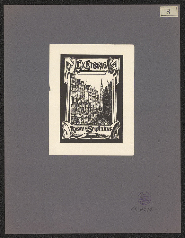 O. Schwindrazheim – Ex libris Rudolf Schöning 