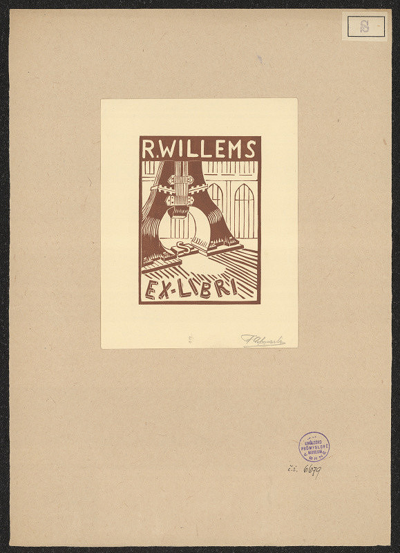 F. Schwerter – Ex libris R. Willems 