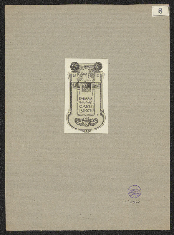 Fritz Schumacher – Ex libris Carl Lorch 