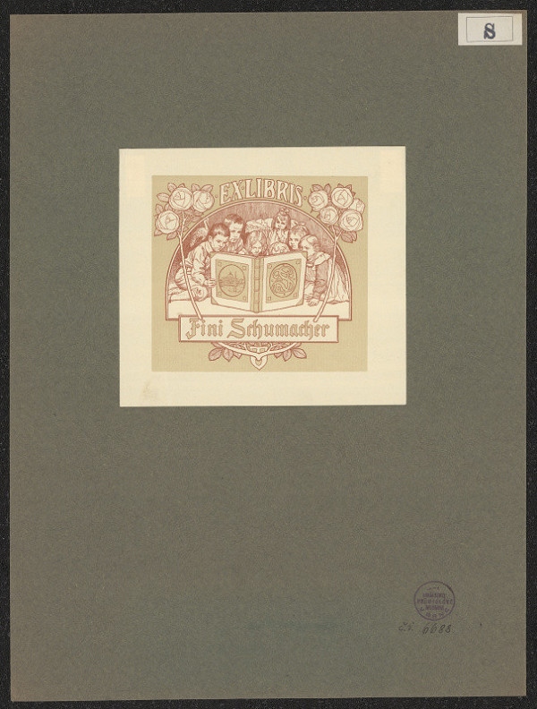 Philip Schumacher – Ex libris Fini Schumacher 