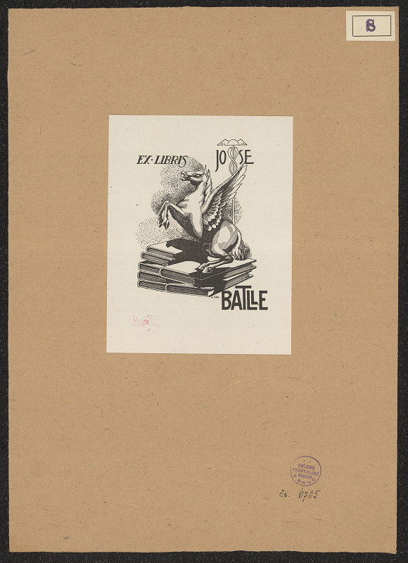 Marco Antonio Saló – Ex libris Jose Batlle 