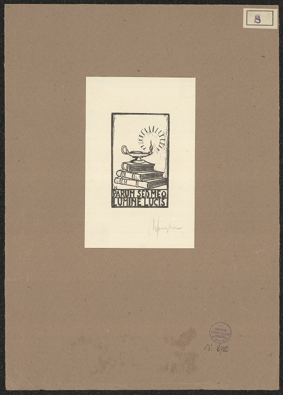 Nerone Santagiuliana – Ex libris Parum Sed meo Lumine Lucis 