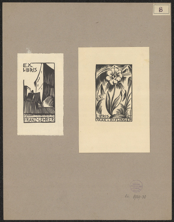 Oscar Sachsperger – Ex libris Max Kislinger 