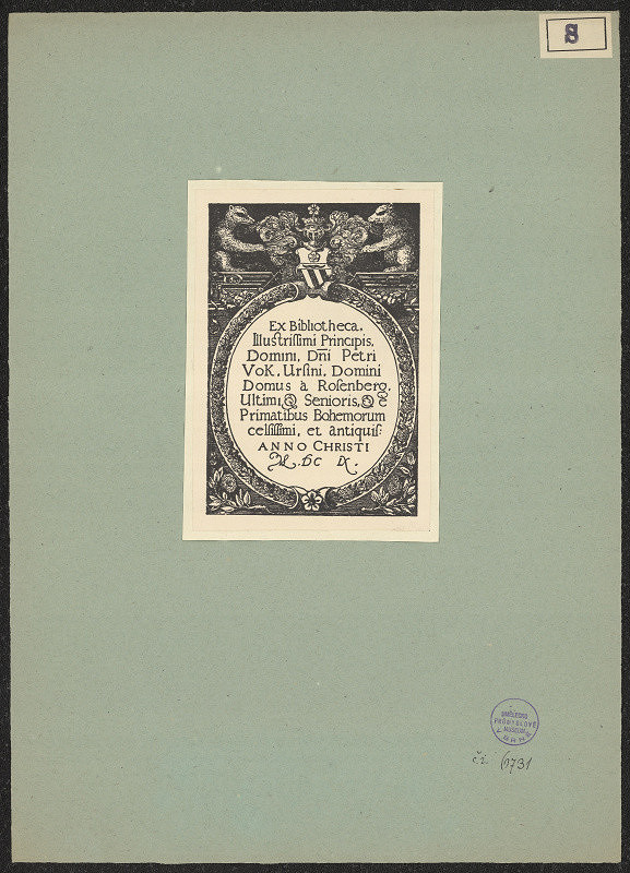 Jiljí Sadeler – Ex libris Anno Christi 