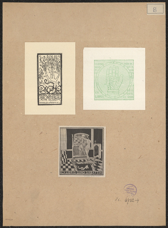 Gino Sabattini – Ex libris Gino Sabattini 