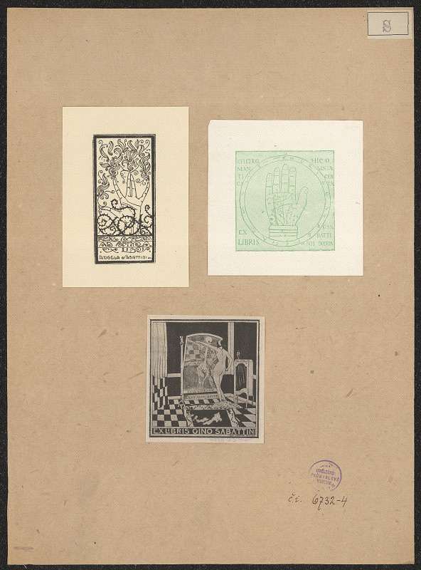 Gino Sabattini – Ex libris Gino Sabattini 