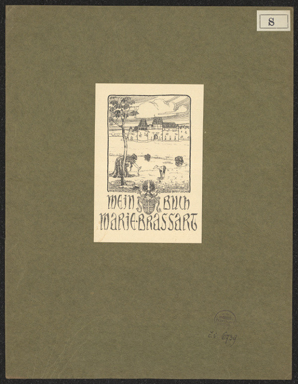 F. Hans Secker – Ex libris Marie Brassart 