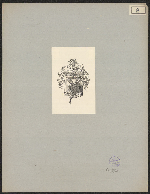 Sebestyen – Ex libris Dr. Káldor Arthur 