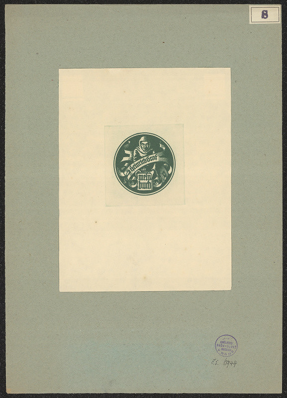 Josef Sattler – Ex libris Heinrich Graf 