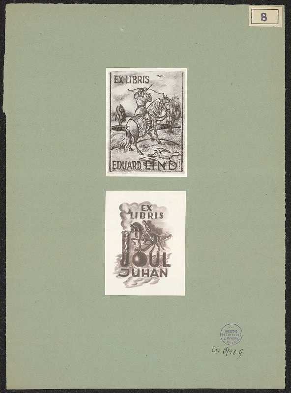 H. Sarap – Ex libris Joul Johan 