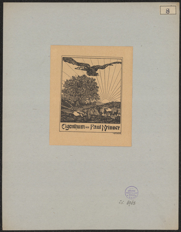 Ulf Seidl – Ex libris Paul Krinner 