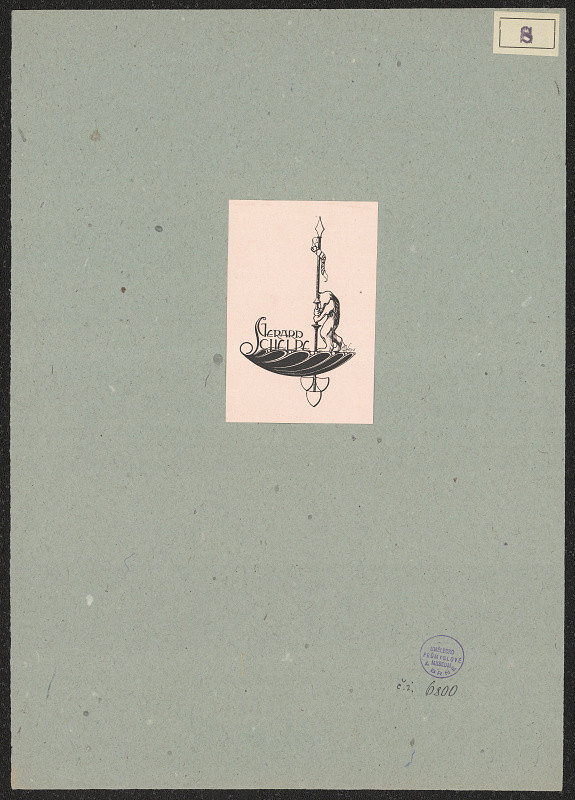 Marcel Seys – Ex libris Gerard Schelpe 