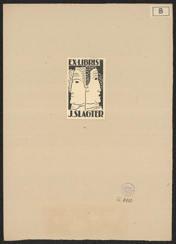 L. Sestel – Ex libris J. Slagter 