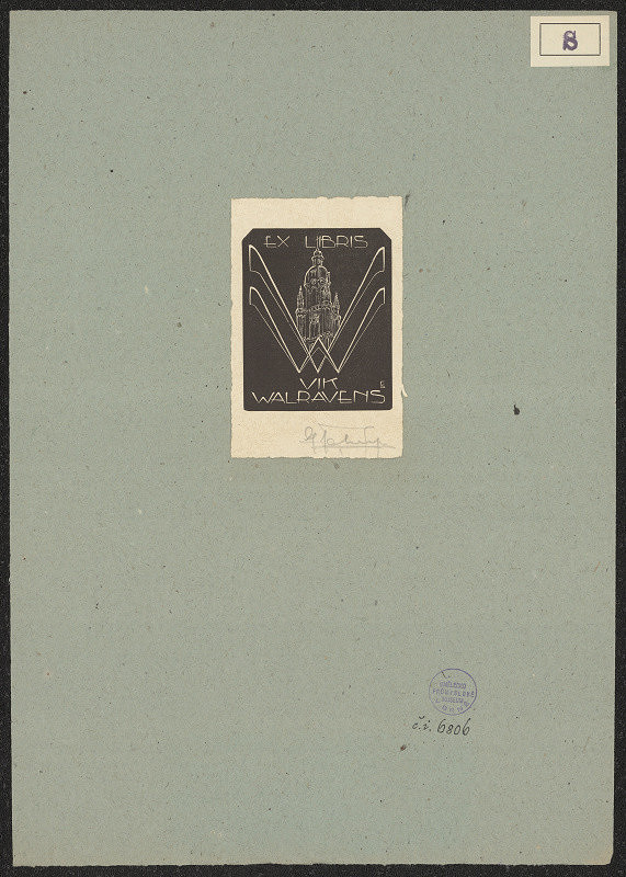 Gerard Schelpe – Ex libris Vik Walravens 