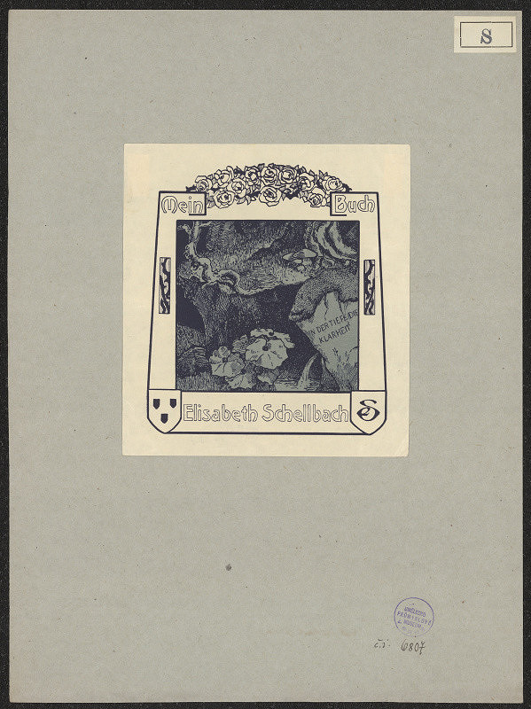 Elisabeth Schellbach – Ex libris Elisabeth Schellbach 