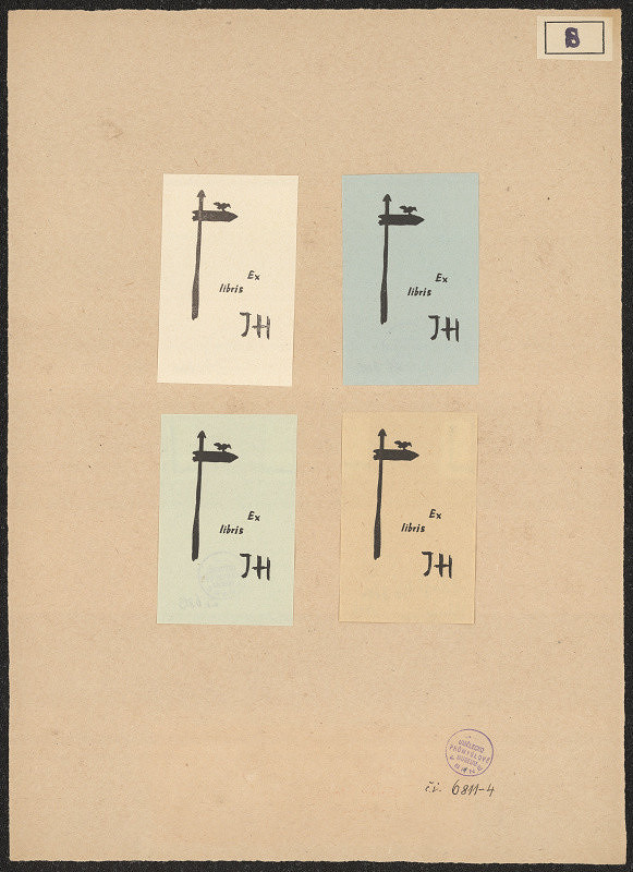 Otto Rudolf Schatz – Ex libris J. H. 